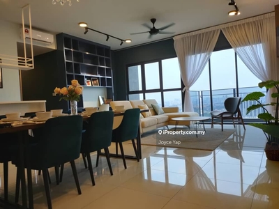 Fully furnished for rent facing skygarden & forest
