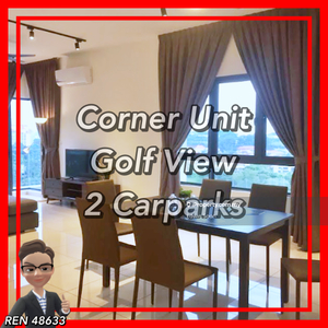 Golf view / Corner Unit / 2 Carparks