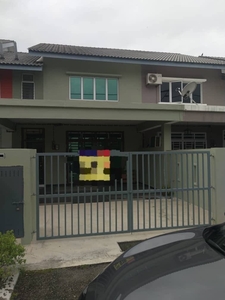 Limited Unit Taman Air Biru Pasir Gudang Double Storey Terrace House For Sale