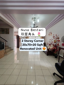 Nusa Bestari , 2 Storey Corner , Renovated