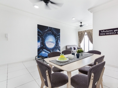 Platino Service Apartment @ Jalan Segenting, Taman Bukit Mewah, 2 Bedrooms For Rent