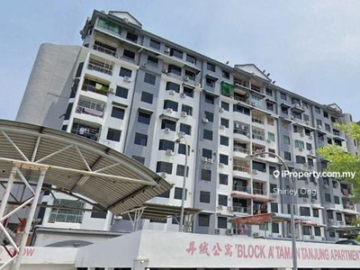 Taman Tanjung Apartment Raja Uda good condition for sales