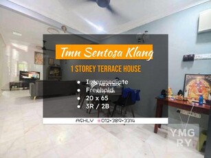 Taman Sentosa Klang Terraced House for sale terrace with Renovation Reno
