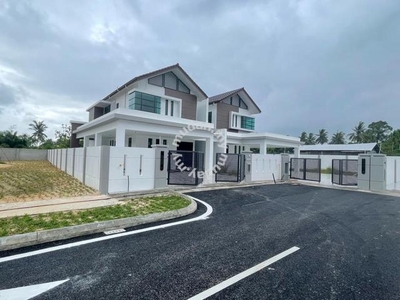 Double Storey Semi D for Sale Gated Guarded Modern Design with Park