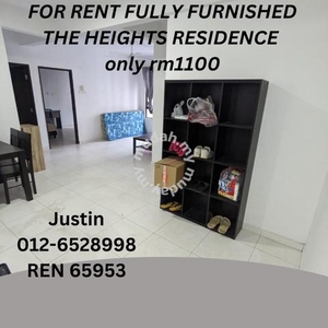Fully Furnished ,The Heights Residence ,Bukit Beruang ,Ayer Keroh