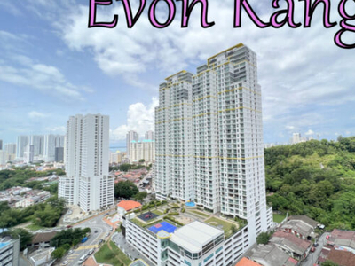 The Peak Residence Tanjung Tokong 1100sf Fully Furnished Renovated