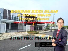 Bandar Seri Alam 2-Storey 24x75 Renovated Terrace House