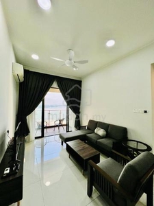Amberside 2 rooms 2 bayhrooms with yard fully furnished seaview