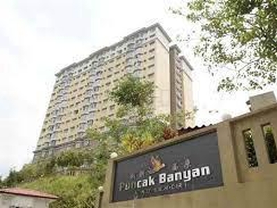 【FOR RENT 】Puncak Banyan Condo Cheras UCSI 3R2B Fully Furnished !!!