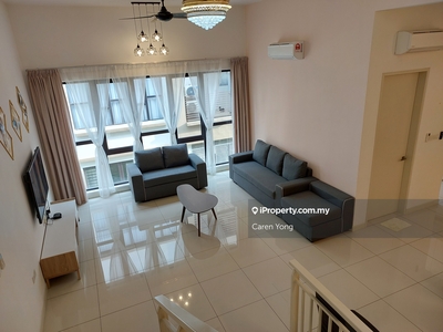 Nice Fully Furnished 3 storey Townhouse for rent.