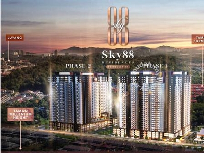 Sky88 Residences Bundusan KK Penampang New Condo For Sale
