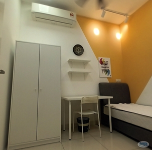 Single Room Fully Furnised (Shared Bathroom) 12-mth Tenancy at Continew Residence, Kuala Lumpur