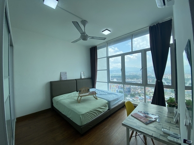 Unique Limited High Floor KLCC View Middle Twin Super Single Bed Room at Jalan Kuching / Jalan Ipoh Jalan Kuching ‍♂️