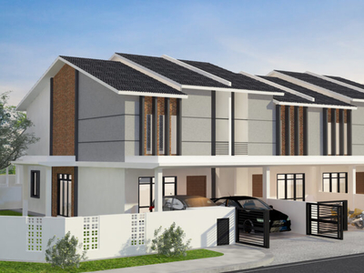 Double Storey 20'x80' Terrace House FREEHOLD 5KM to CYBERJAYA