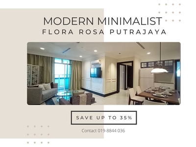 Modern Minimalist 1,184 sqft Flora Rosa Presint 11 Putrajaya