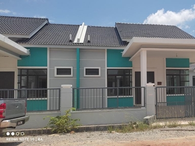 New project single storey semi detached house in Alor Gajah, Melaka