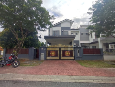 CORNER LOT | PARTIAL FURNISHED 2 Sty Semi D House Seksyen 13 D'Kayangan Shah Alam