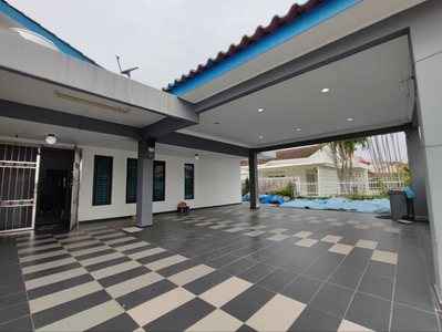 [FREEHOLD] Single Storey Semi D @Ujong Pasir Melaka, Fully Renovated, Extended Kitchen & Rooms With Approval, Strategic Location