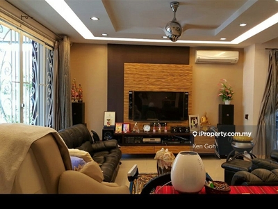 Taman Bukit Minyak Utama Full furnished Semi-D For Rent