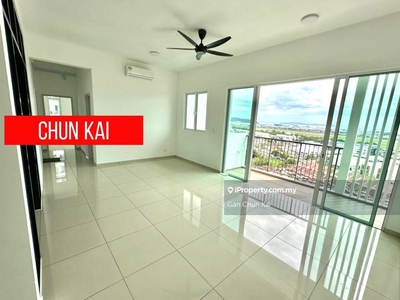 The Amarene @ Bayan Lepas partially furnished near airport seaview