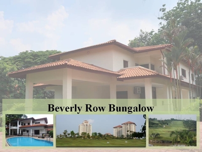 Big Size Land Fully Furnished Beverly Row Bungalow Putrajaya