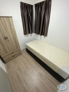 NEW FULLY FURNISHED Wangsa Maju Residensi Rampai 2 Small Room For Rent - RM450