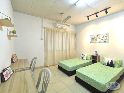 Taman Connaught Mix Gender Twin Single Medium Room Near UCSI 7min Walk Pasar Malam