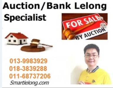 Terrace House For Auction at Taman Impian Murni
