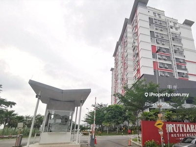 100 m walking distance to mrt serdang jaya