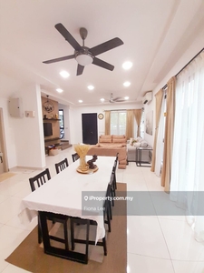 Bandar Rimbayu Semi D Cluster for rent fully furnished