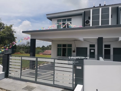 Best affordable double storey house in alor gajah