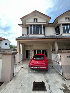 Fully Furnished Rumah Teres Dua Tingkat Corner Lot Di Kuala Ibai