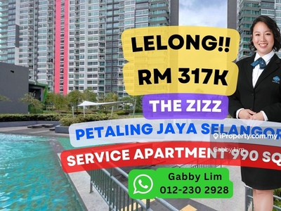 Lelong Super Cheap Service Residence @ The Zizz Damansara Damai Sel