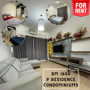 P Residence condominiums at batu kawa for rent
