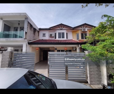 Pandan indah 2sty renovated terrace house with 24 hours gated guarded