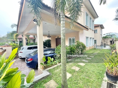 Partially Furnished, Swimming Pool, Beautiful Bungalow House, Guarded
