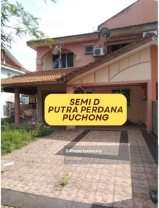 Semi D Puchong Putra Perdana Refurbished with new paint