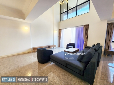 Sri Tiara Fully Furnished 3 Bedrooms Duplex Penthouse with Balcony