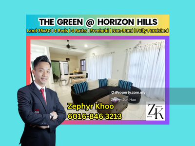 The Green Horizon Hills Cluster House Fully Furnished International