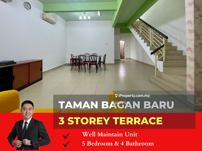 Well Maintain Unit I 3 Storey Terrace I Taman Bagan Baru I Butterworth