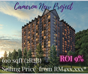 HOT SALES NEW INVESTMENT CAMERON HIGHLAND PROJECT