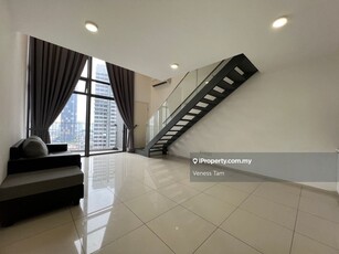 Below Market Value! Cheap! Facing KLCC view Come with balcony Duplex