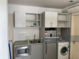 Cyberjaya near MRT 2rooms 2baths fully furnished only rm1500 for rent!