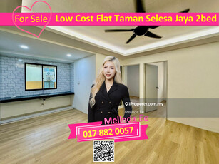 Flat Taman Selesa Jaya Fully Renovated 2bed Rm500 Can Buy