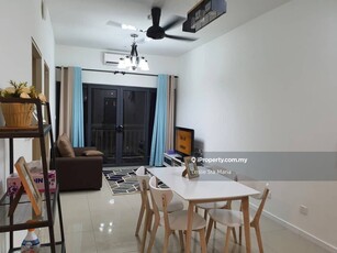 Fully Furnished, 600sf, 2 Rooms, 2 Car Parks, Suria, Bukit Jelutong