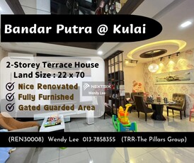Kulai Bandar Putra Nice Renovated Fully Furnished Unit For Sale