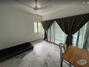 Middle room with private balcony (full furnished, utility included) at Menara Alpha, Wangsa Maju. Available from July2024