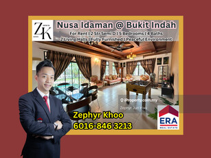 Nusa Idaman @ Bukit Indah 2 Storey Semi Detached For Rent