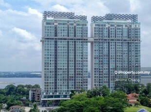 Paragon Residence @ Jb Town Facing Sg Seaview Fully Furnished Level 10