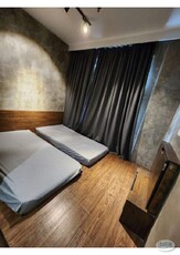 SINGLE BED x2 ROOM AT HULO BOUTIQUE @ PUDU